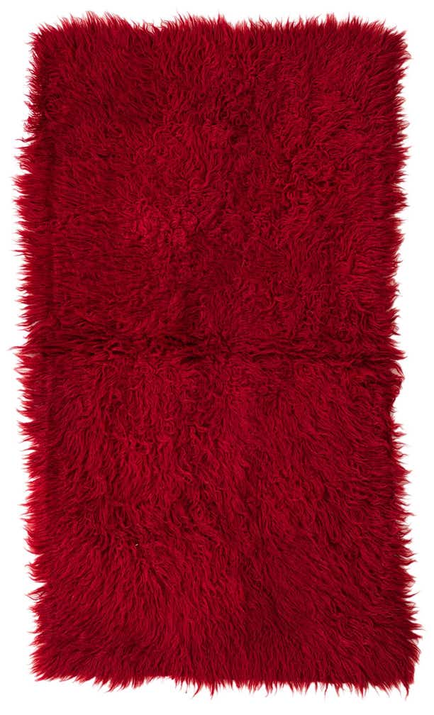 2' 4 x 4' 4 Hand Knotted Moroccan Wool Rug