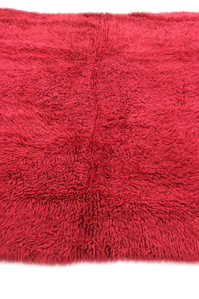 4' 4 x 6' 1 Hand Knotted Moroccan Wool Rug
