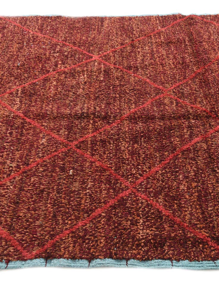 Detail image of 6' x 8' 9  Hand Knotted Moroccan Wool Rug