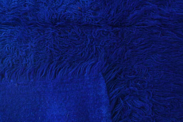 2' 4 x 4' 2 Hand Knotted Moroccan Wool Rug
