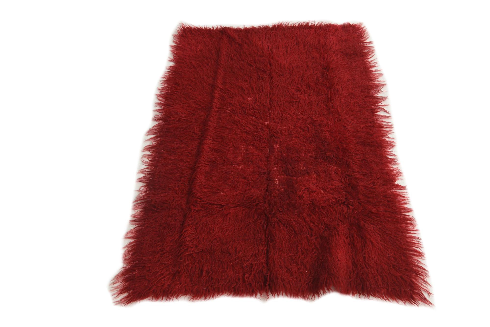 2' 10 x 4' 8 Hand Knotted Moroccan Wool Rug