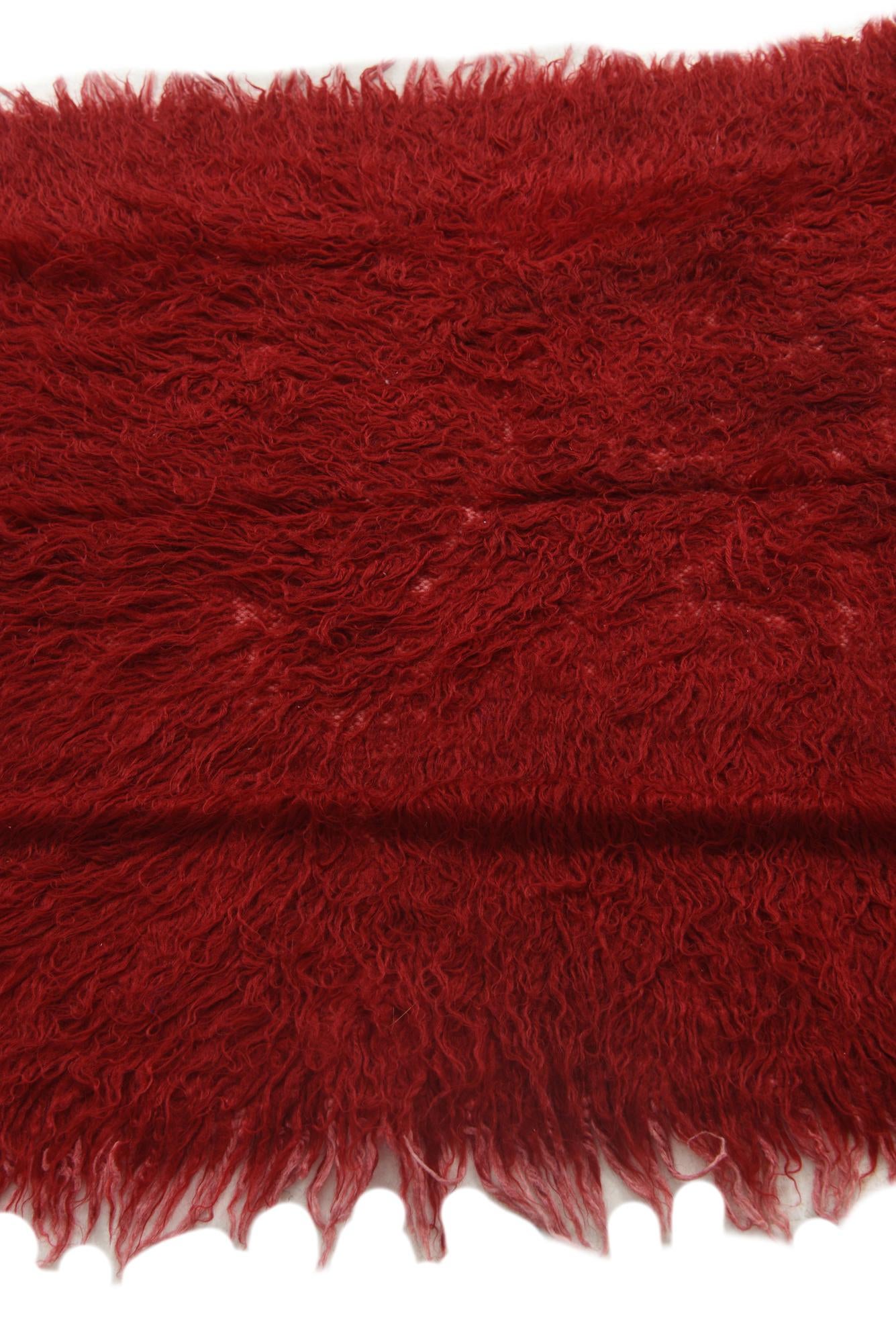 2' 10 x 4' 8 Hand Knotted Moroccan Wool Rug