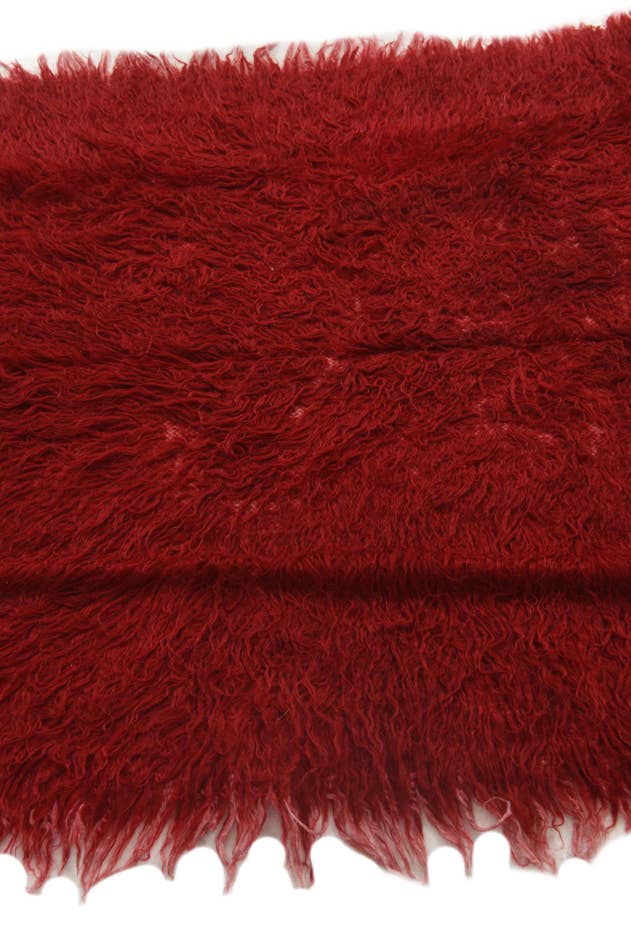 Detail image of 2' 10 x 4' 8 Hand Knotted Moroccan Wool Rug