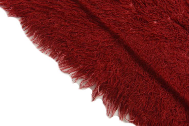Detail image of 2' 10 x 4' 8 Hand Knotted Moroccan Wool Rug