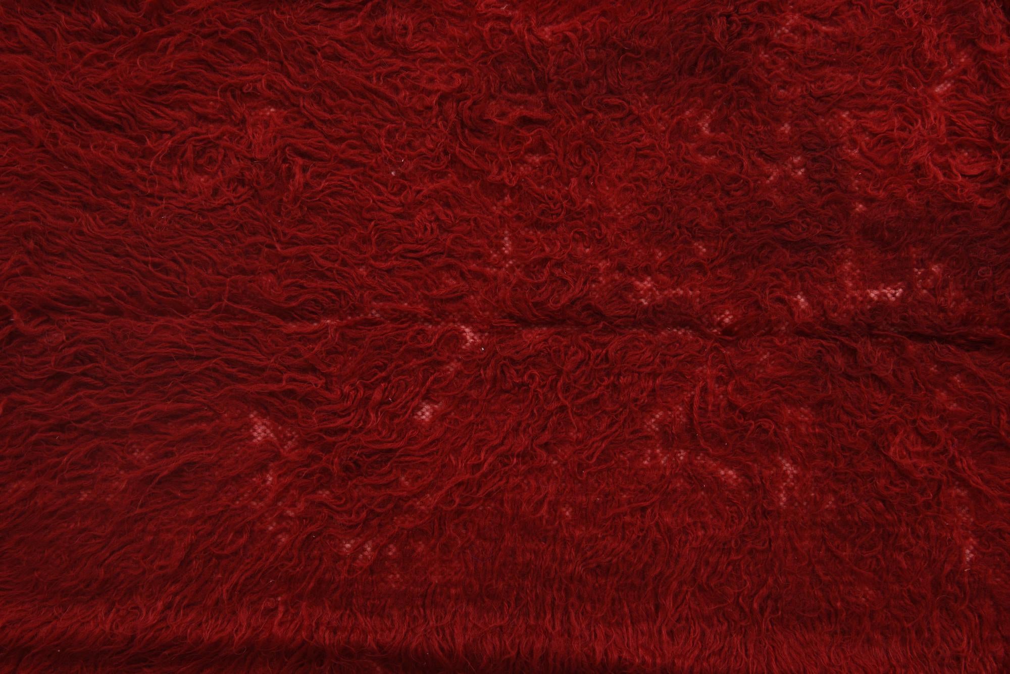 2' 10 x 4' 8 Hand Knotted Moroccan Wool Rug