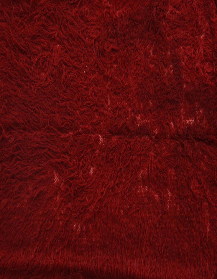 Detail image of 2' 10 x 4' 8  Hand Knotted Moroccan Wool Rug