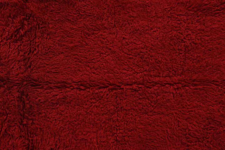 4' 3 x 5' 10 Hand Knotted Moroccan Wool Rug