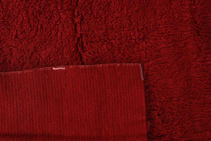 4' 3 x 5' 10 Hand Knotted Moroccan Wool Rug