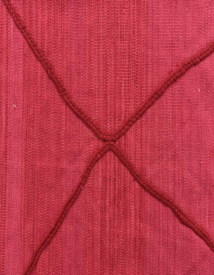 Detail image of 6' 9 x 9' 9  Hand Knotted Moroccan Wool Rug