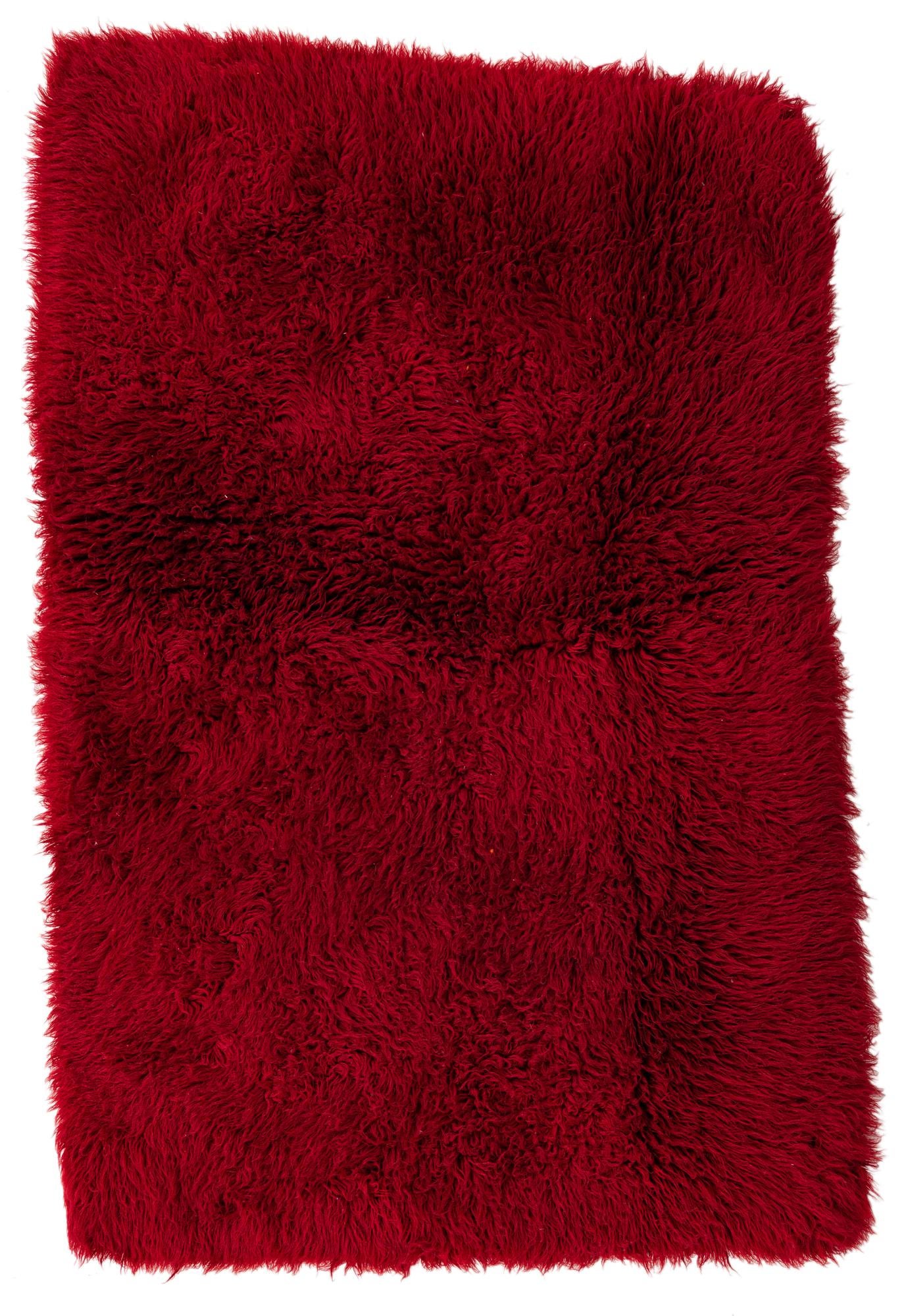 4' 9 x 7' 2 Hand Knotted Moroccan Wool Rug