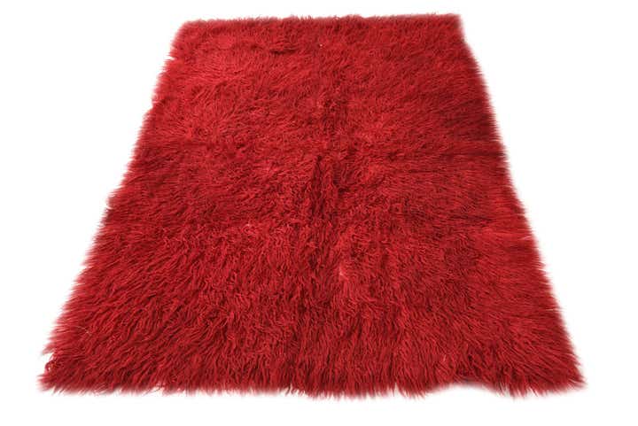 3' 10 x 5' 10 Hand Knotted Moroccan Wool Rug