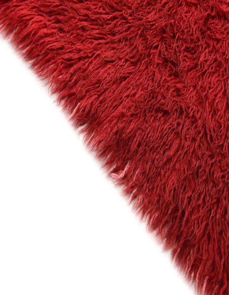 Detail image of 3' 10 x 5' 10  Hand Knotted Moroccan Wool Rug