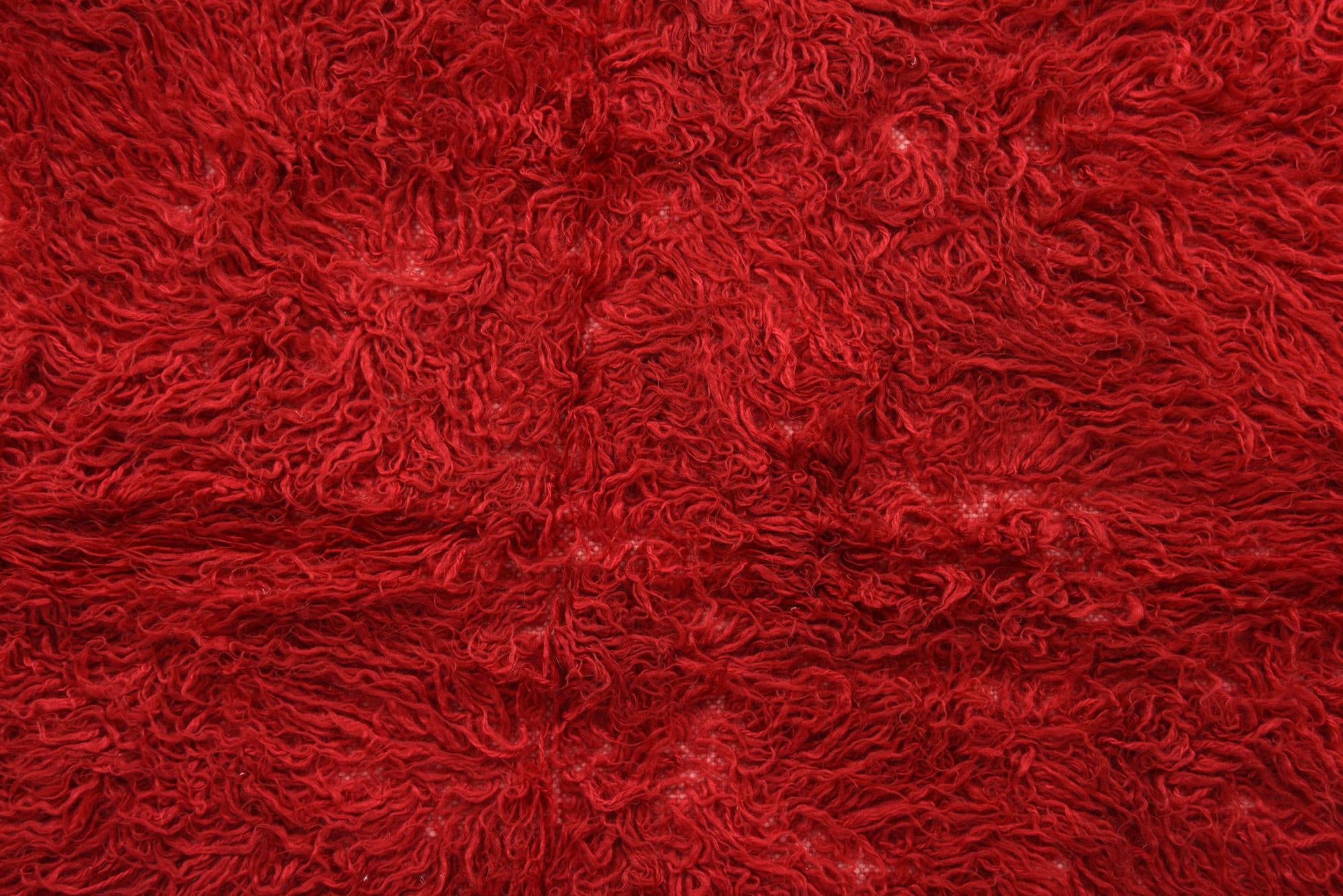 3' 10 x 5' 10 Hand Knotted Moroccan Wool Rug