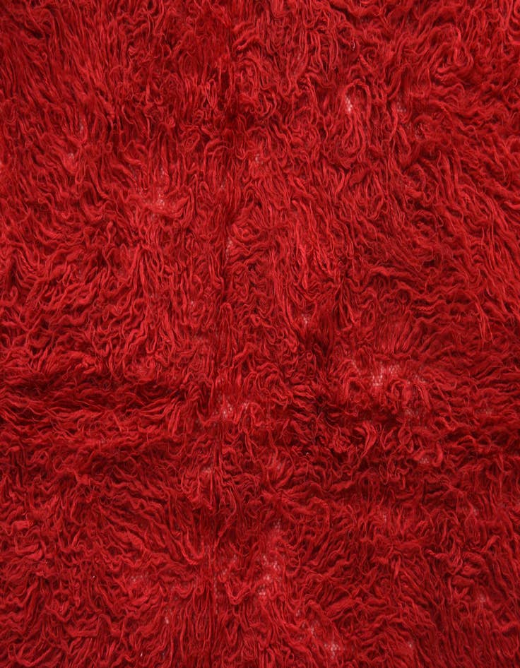 Detail image of 3' 10 x 5' 10  Hand Knotted Moroccan Wool Rug