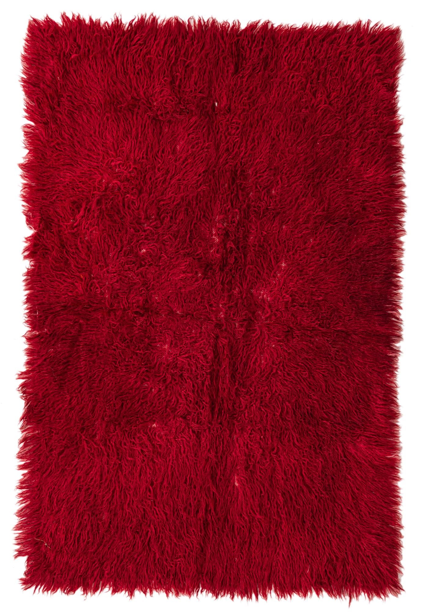 3' 10 x 5' 10 Hand Knotted Moroccan Wool Rug