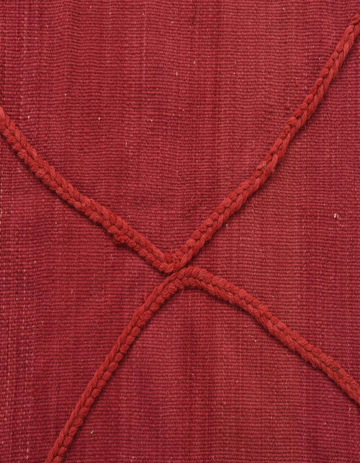 Detail image of 6' 10 x 9' 10  Hand Knotted Moroccan Wool Rug