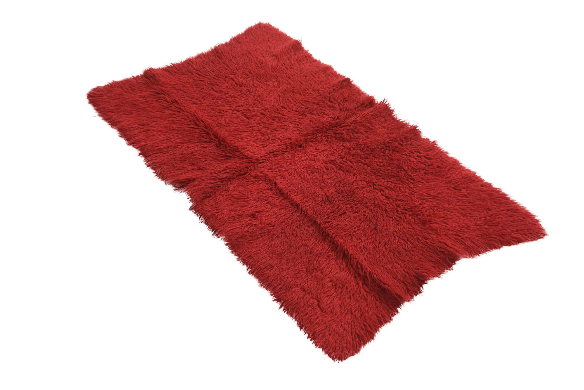 2' 5 x 4' 2 Hand Knotted Moroccan Wool Rug