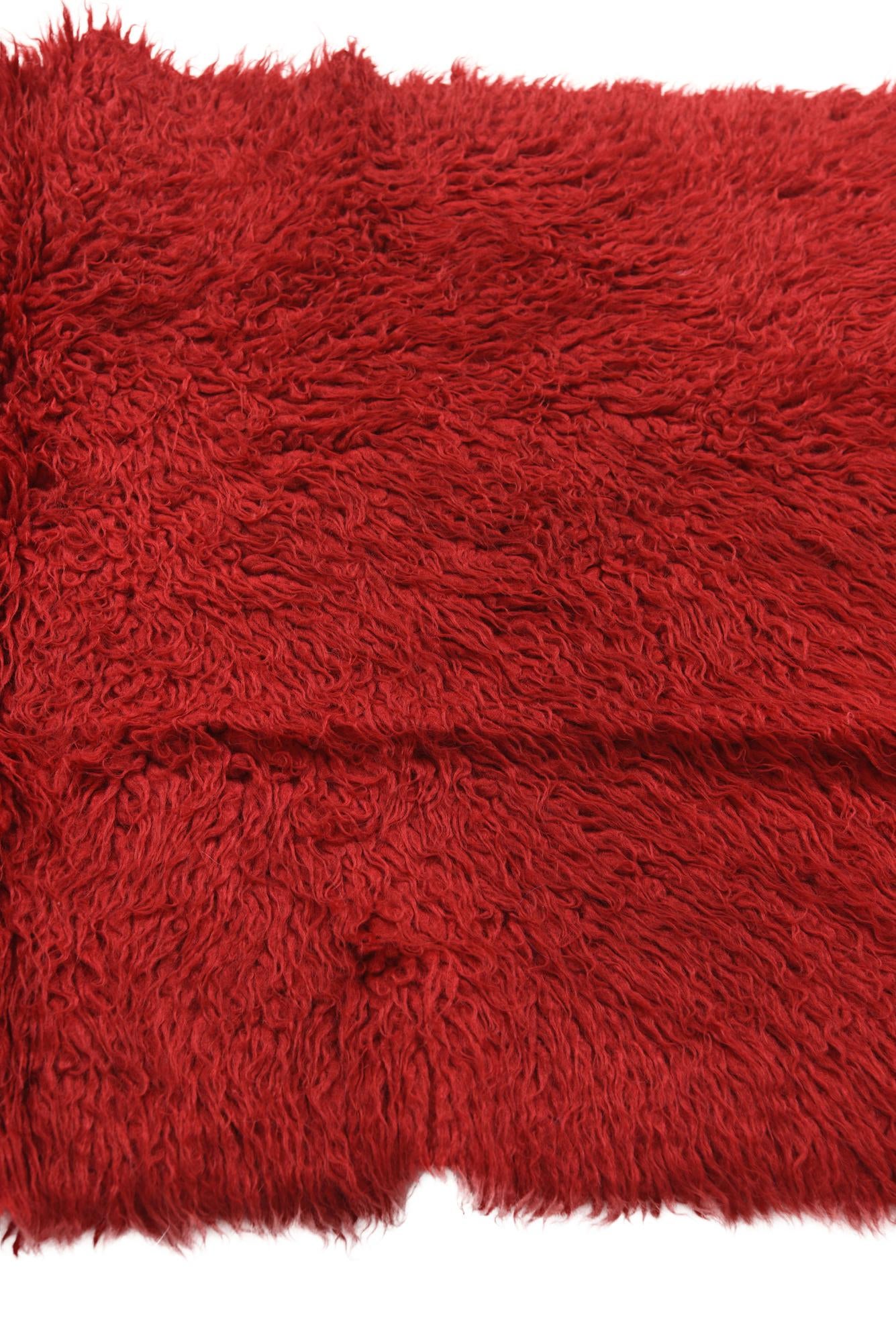 2' 5 x 4' 2 Hand Knotted Moroccan Wool Rug