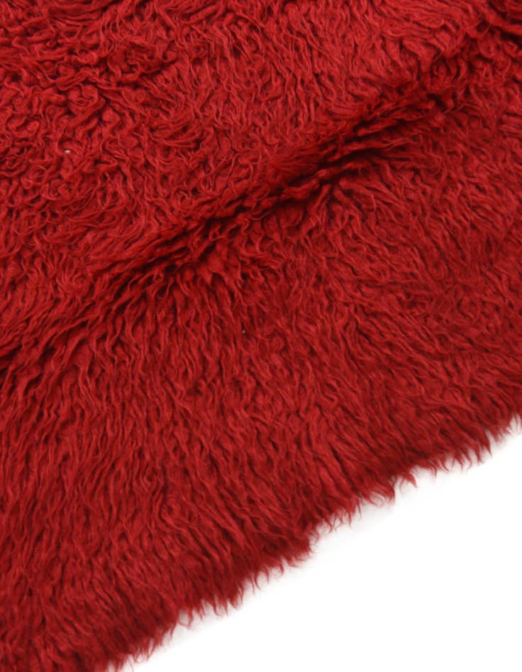 Detail image of 2' 5 x 4' 2  Hand Knotted Moroccan Wool Rug