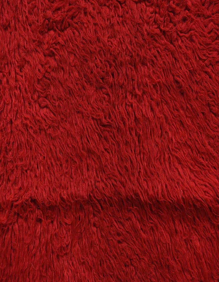 Detail image of 2' 5 x 4' 2  Hand Knotted Moroccan Wool Rug