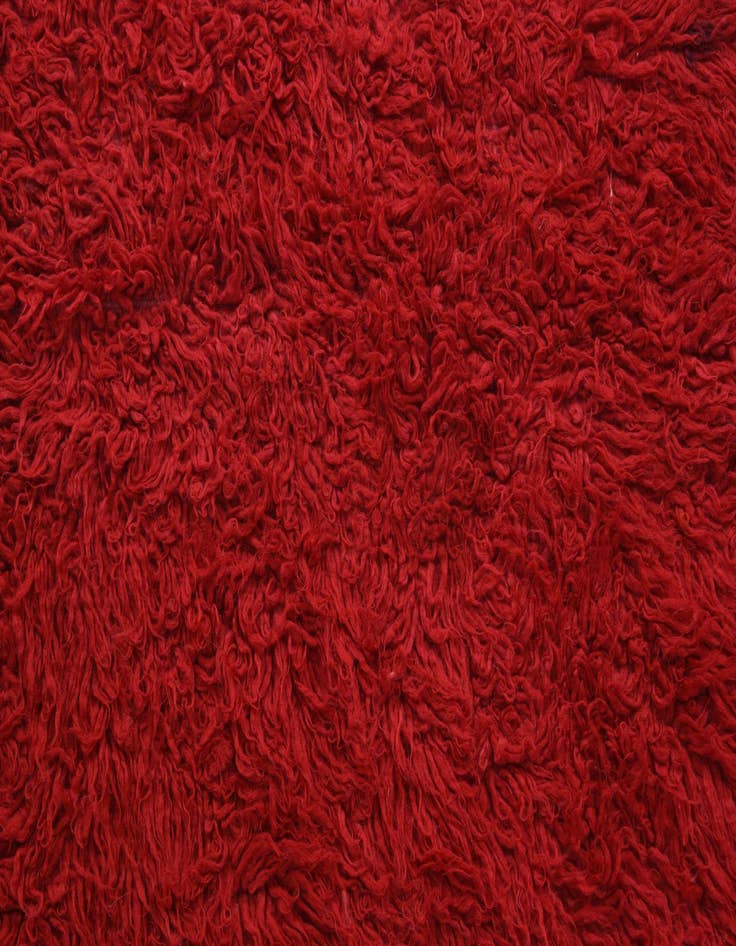 Detail image of 5' 4 x 8' Hand Knotted Moroccan Wool Rug