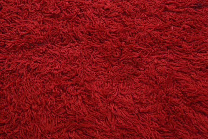 5' 4 x 8' Hand Knotted Moroccan Wool Rug