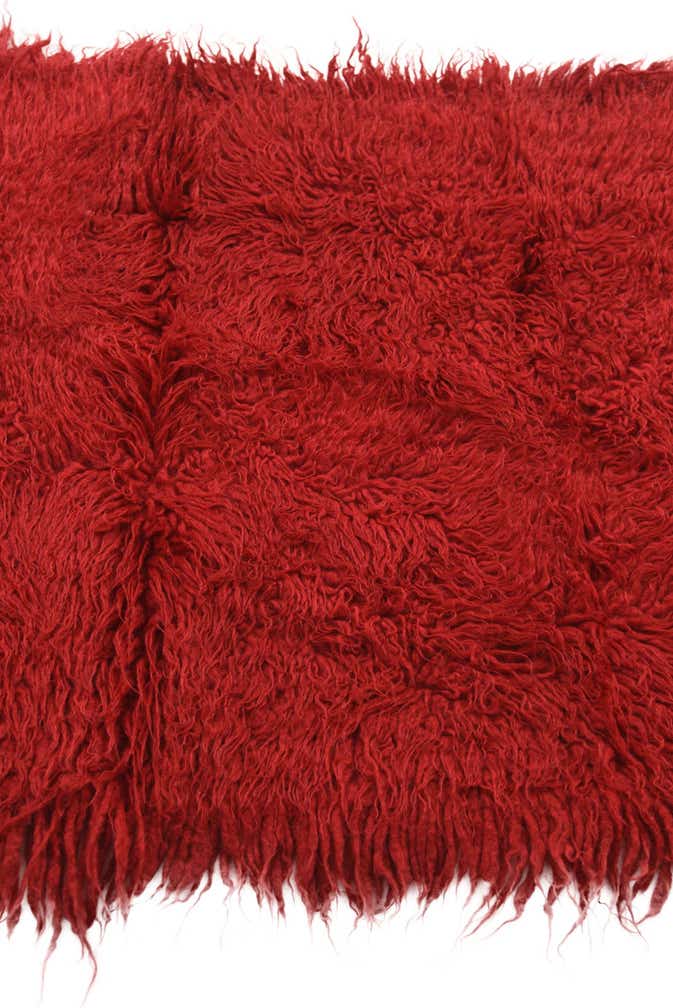 2' 2 x 3' 7 Hand Knotted Moroccan Wool Rug