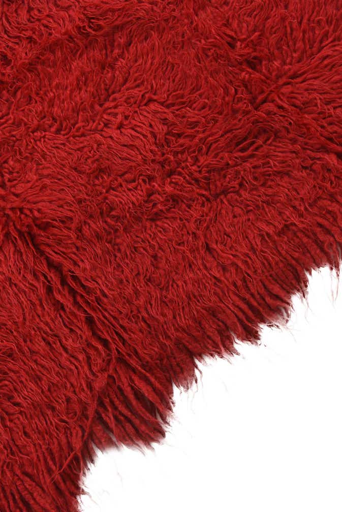 2' 2 x 3' 7 Hand Knotted Moroccan Wool Rug