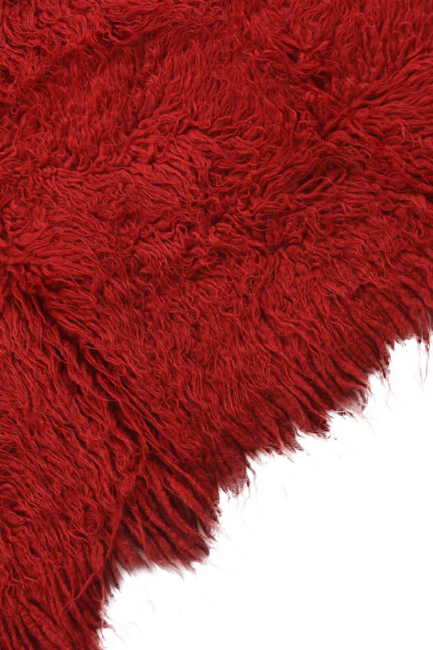 Detail image of 2' 2 x 3' 7 Hand Knotted Moroccan Wool Rug