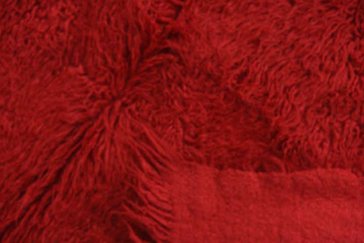 2' 2 x 3' 7 Hand Knotted Moroccan Wool Rug