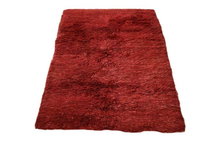 3' 2 x 5' Hand Knotted Moroccan Wool Rug