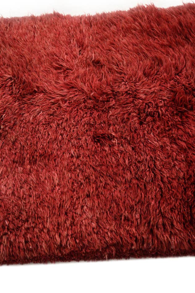 Detail image of 3' 2 x 5' Hand Knotted Moroccan Wool Rug