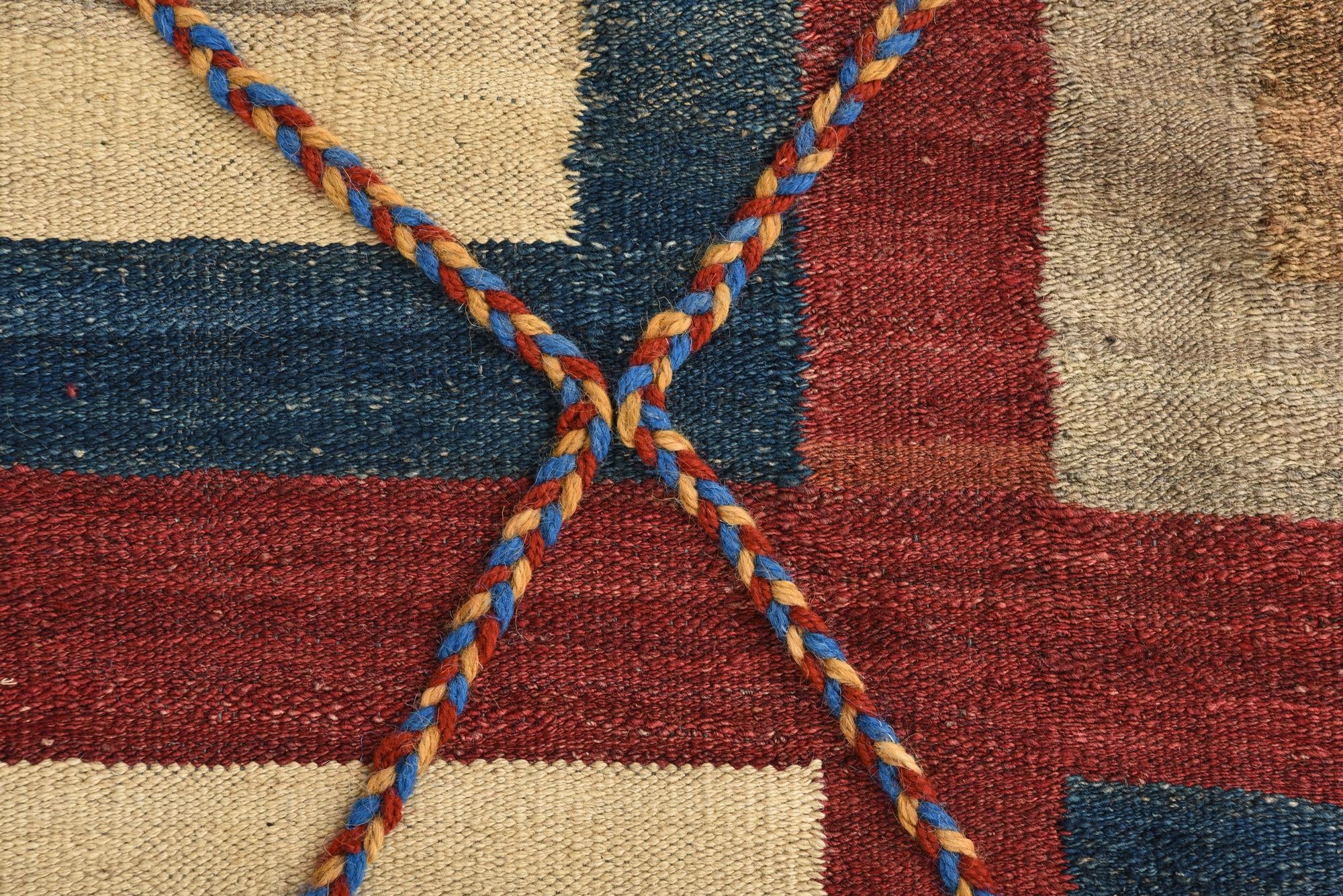 4' 9 x 6' 6 Hand Knotted Moroccan Wool Rug