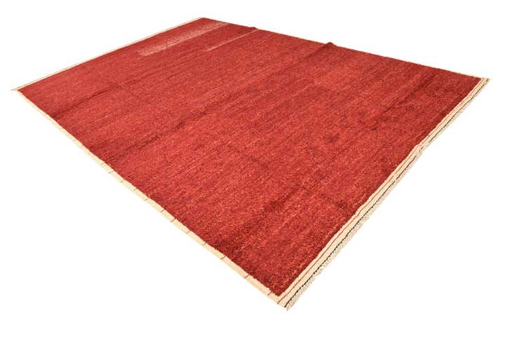 9' x 13' Hand Knotted Moroccan Wool Rug