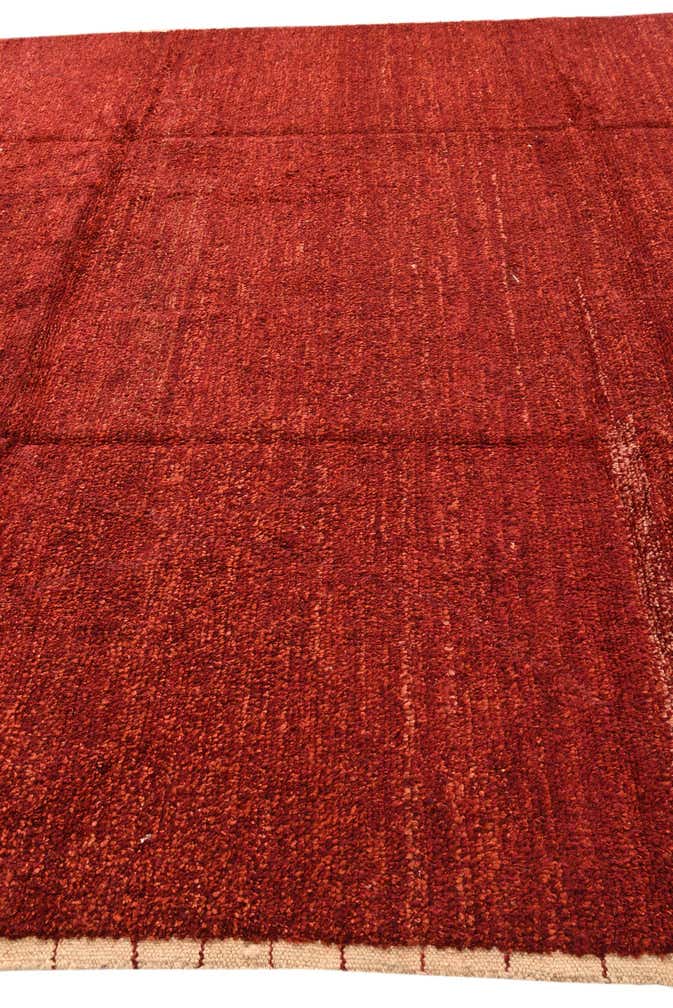 9' x 13' Hand Knotted Moroccan Wool Rug