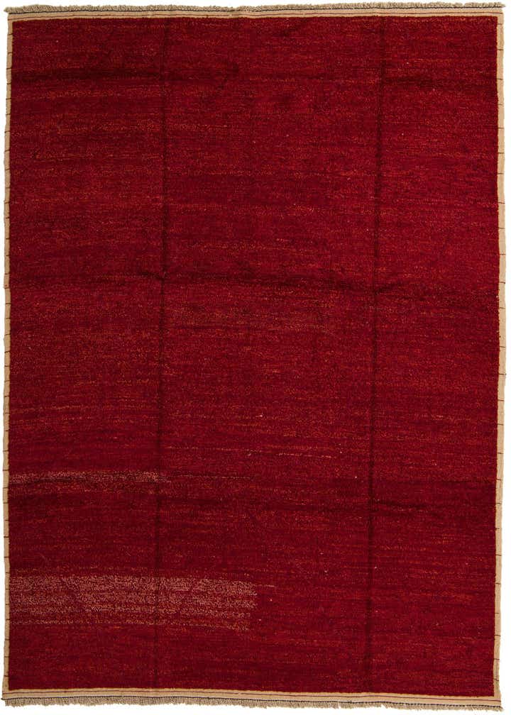 9' x 13' Hand Knotted Moroccan Wool Rug