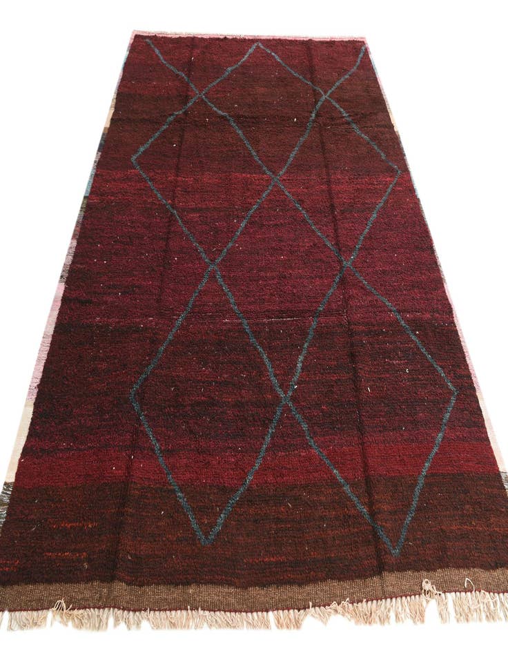 Detail image of 8' 2 x 10' 6  Hand Knotted Moroccan Wool Rug