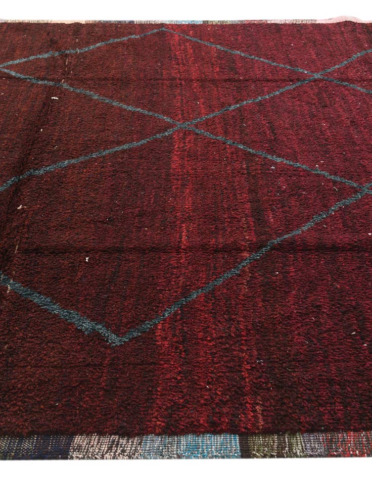 Detail image of 8' 2 x 10' 6  Hand Knotted Moroccan Wool Rug