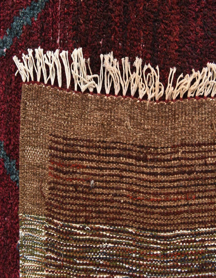 Detail image of 8' 2 x 10' 6  Hand Knotted Moroccan Wool Rug