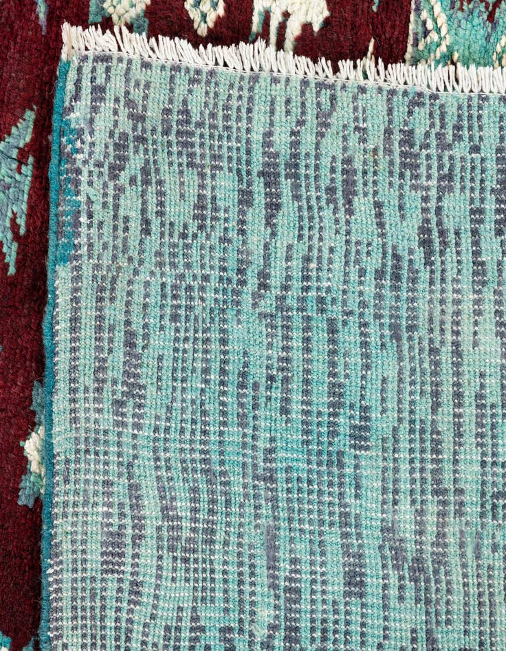 Detail image of 8' x 10'  Hand Knotted Moroccan Rug