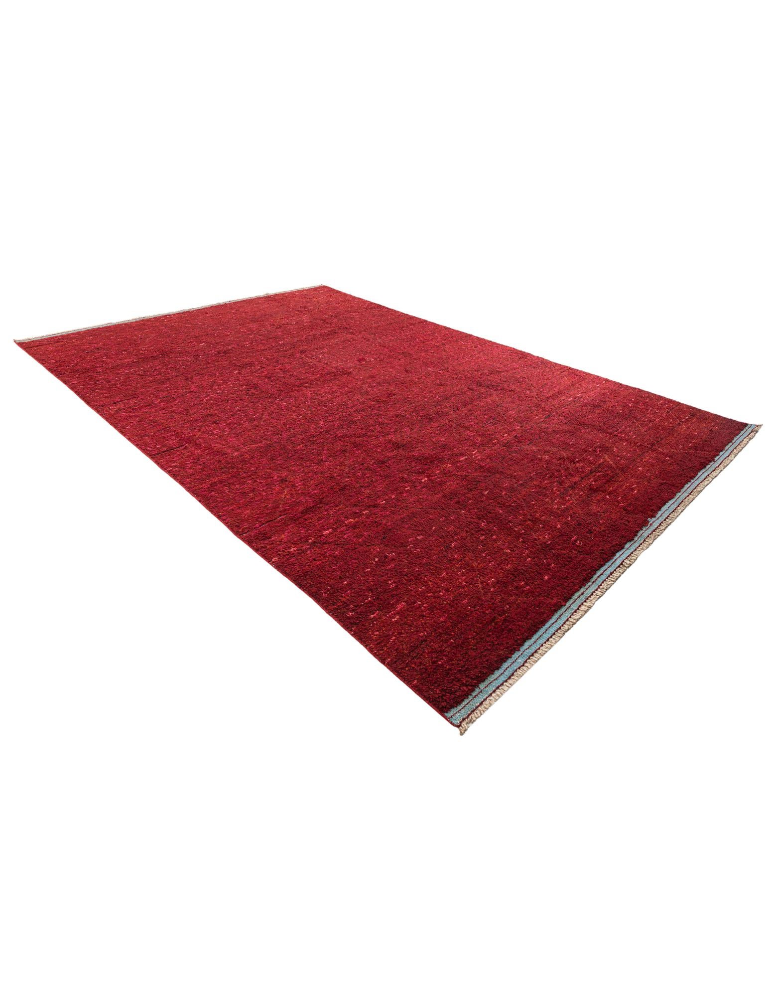 8' 9 x 12' 9 Hand Knotted Moroccan Wool Rug