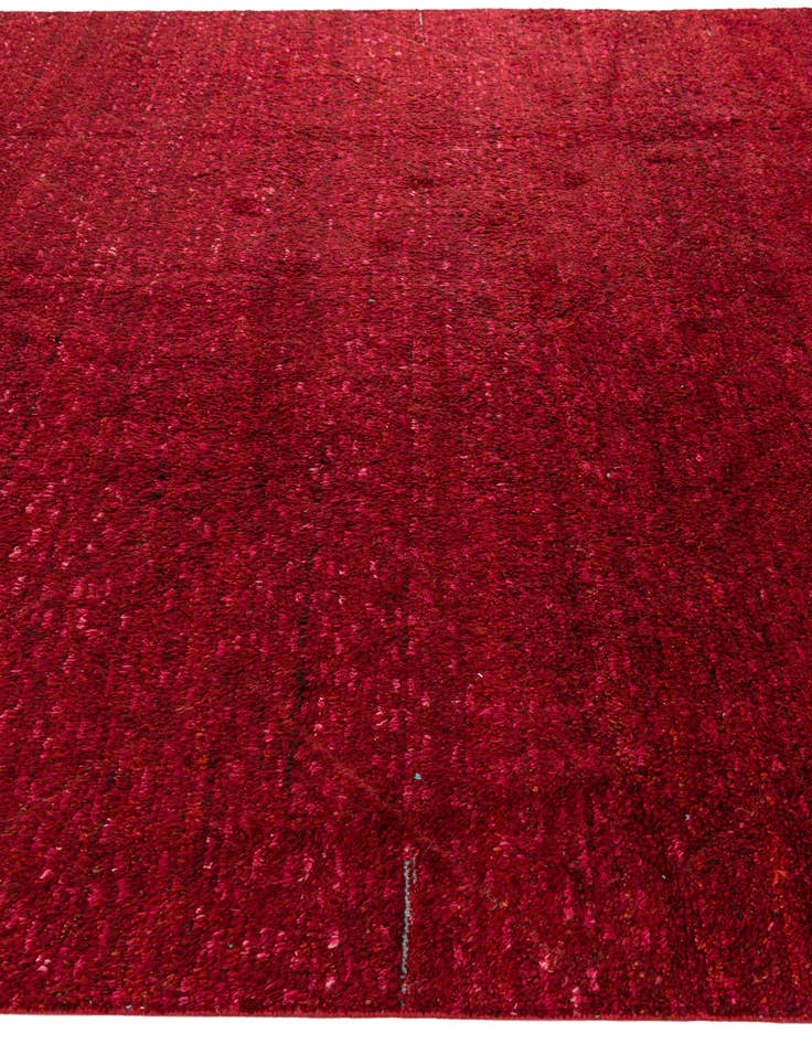 Detail image of 8' 9 x 12' 9  Hand Knotted Moroccan Wool Rug