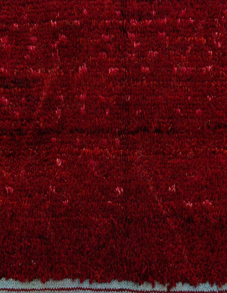 Detail image of 8' 9 x 12' 9  Hand Knotted Moroccan Wool Rug