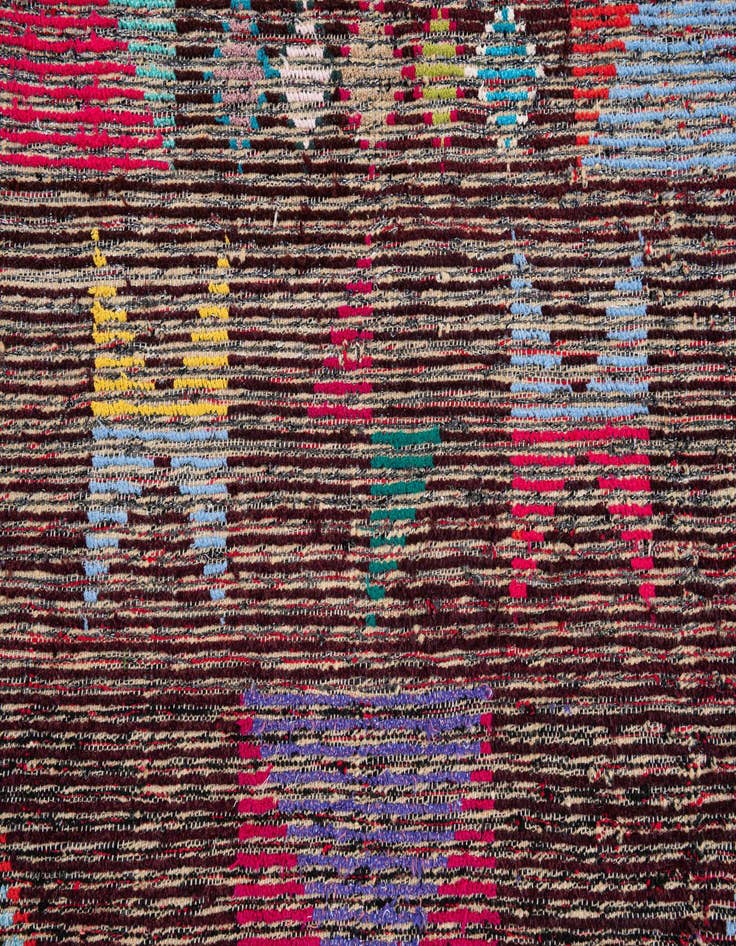 Detail image of 8' 5 x 10' 7  Hand Knotted Moroccan Wool Rug