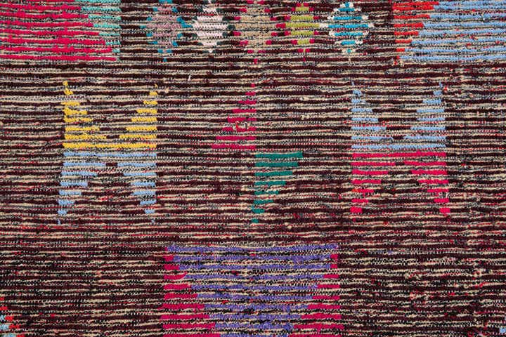 8' 5 x 10' 7 Hand Knotted Moroccan Wool Rug