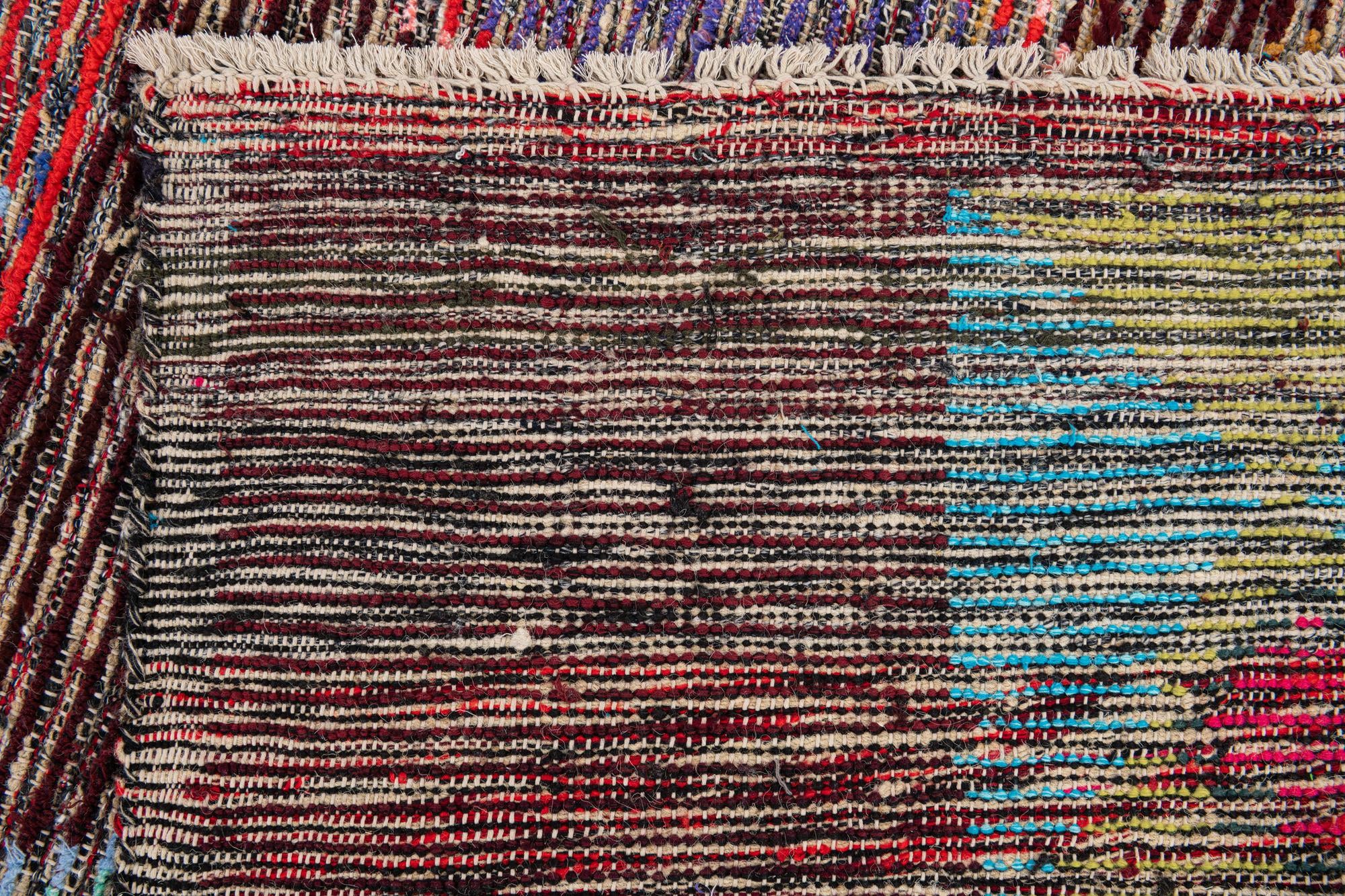 8' 5 x 10' 7 Hand Knotted Moroccan Wool Rug