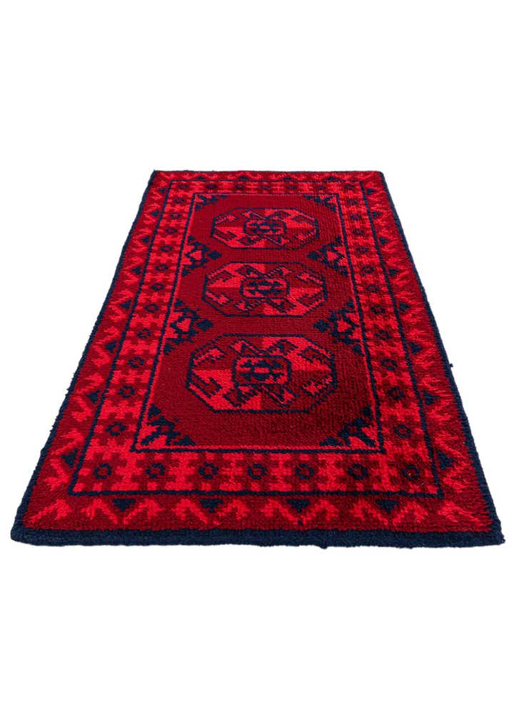 2' 7 x 4' 4 Hand Knotted Moroccan Wool Rug