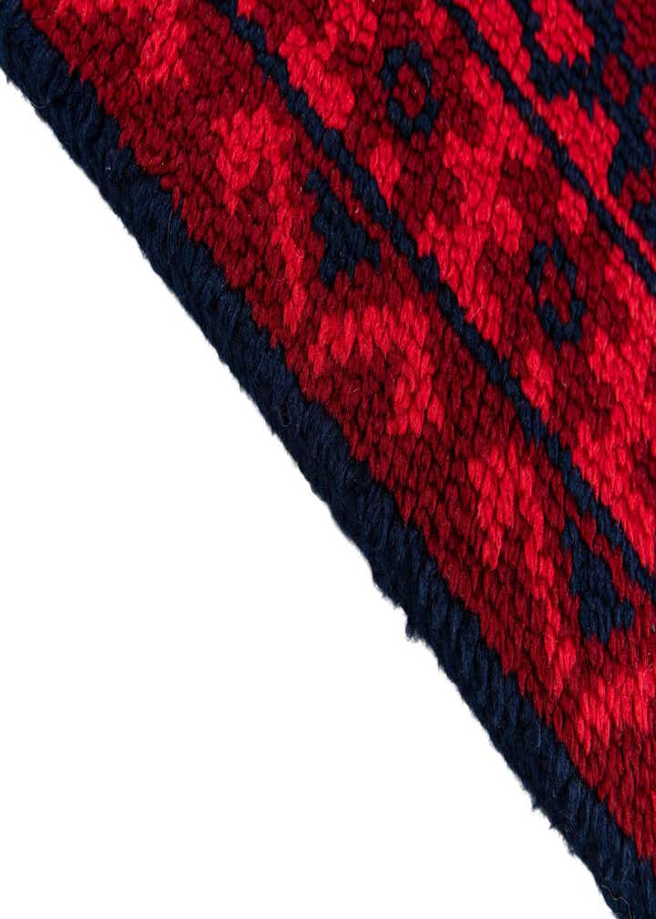 2' 7 x 4' 4 Hand Knotted Moroccan Wool Rug