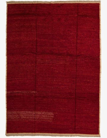 9' x 13' Hand Knotted Moroccan Wool Rug