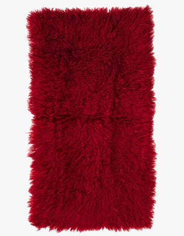 2' 7 x 4' 9 Hand Knotted Moroccan Wool Rug